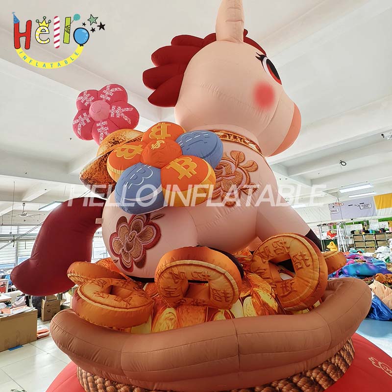 The Latest Design of Inflatable Cartoon Horses for Mall Event Decoration in 2026插图4 The Latest Design of Inflatable Cartoon Horses for Mall Event Decoration in 2026插图4
