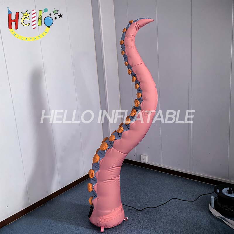 Inflatable Cartoon Tentacle Model Can Add LED for Decoration