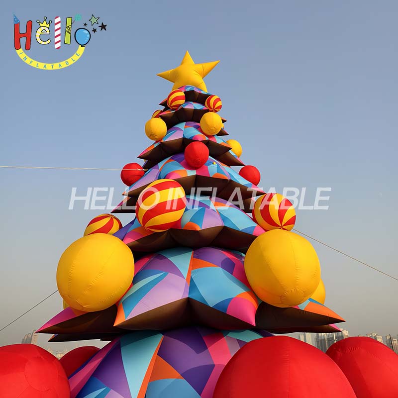 Christmas Shopping Mall Decoration 18 Foot Colorful Inflatable Christmas Tree Decoration插图5 Christmas Shopping Mall Decoration 18 Foot Colorful Inflatable Christmas Tree Decoration插图5