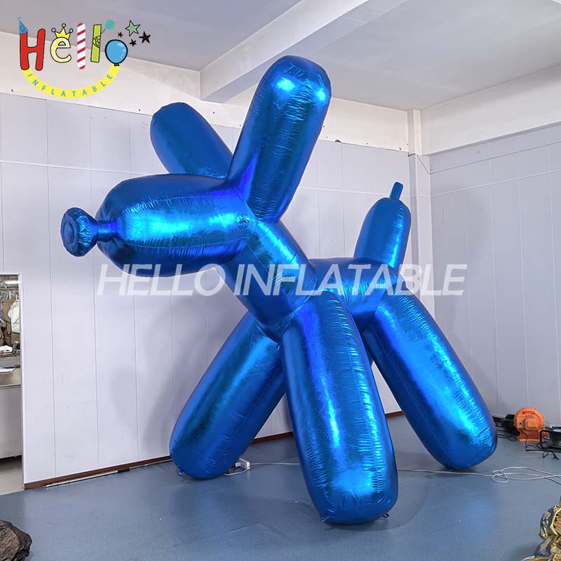 Inflatable dog models