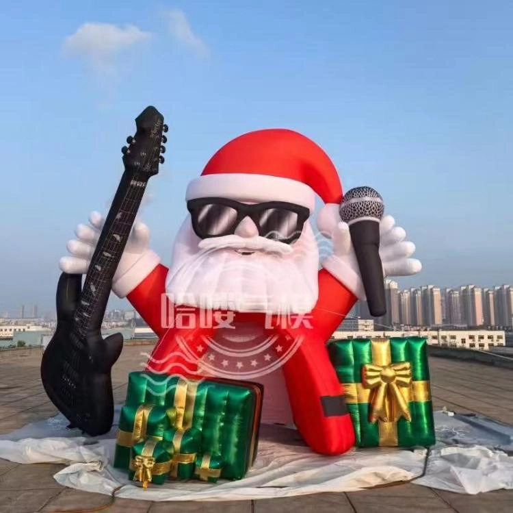 Snowy Christmas Wonderland — HELLO INFLATABLE Brings Christmas Inflatables to Life