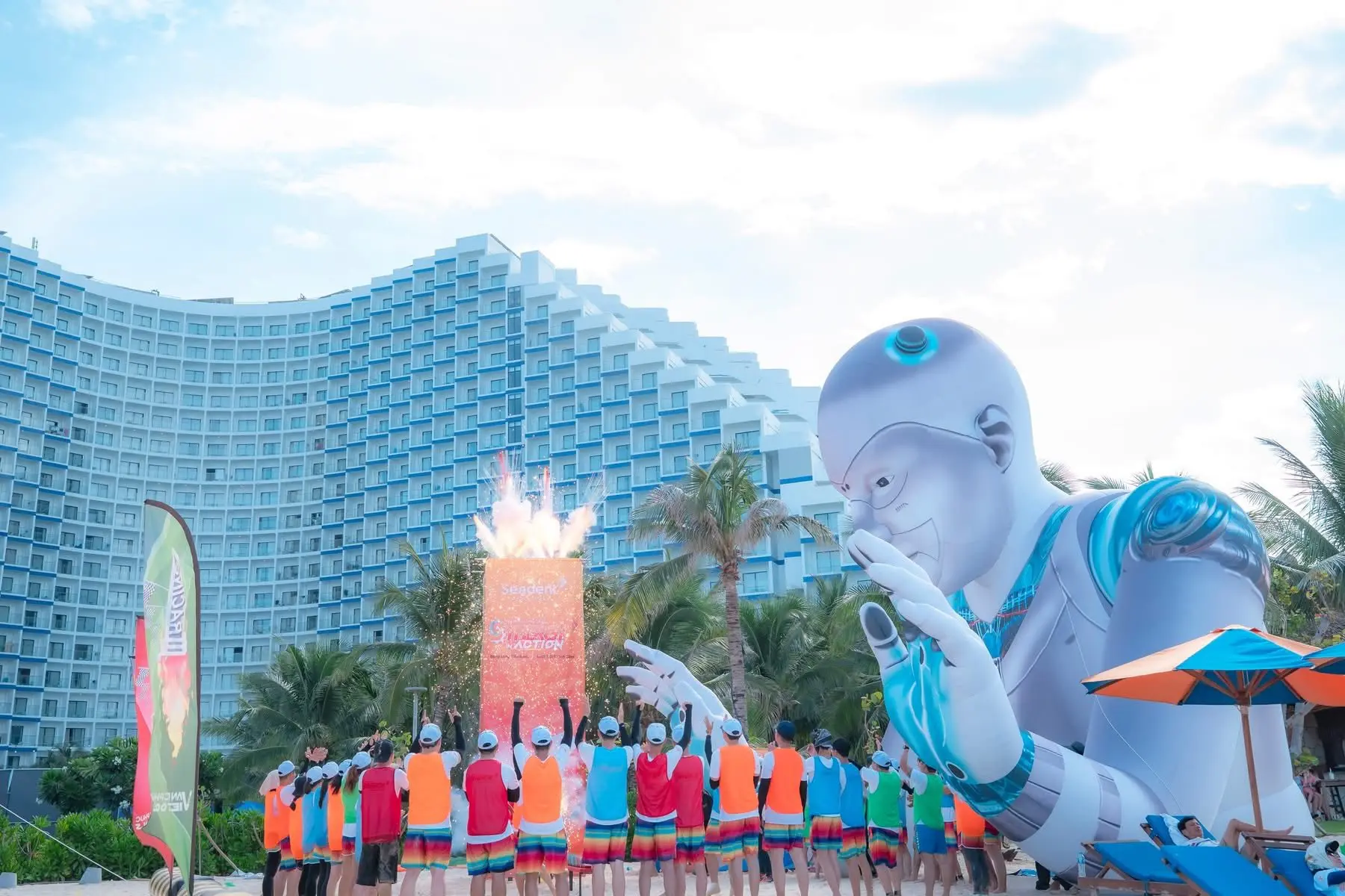 Outdoor Team Building Reinvented: How Inflatable Setups Create Instant Impact插图1 inflatable event tent2