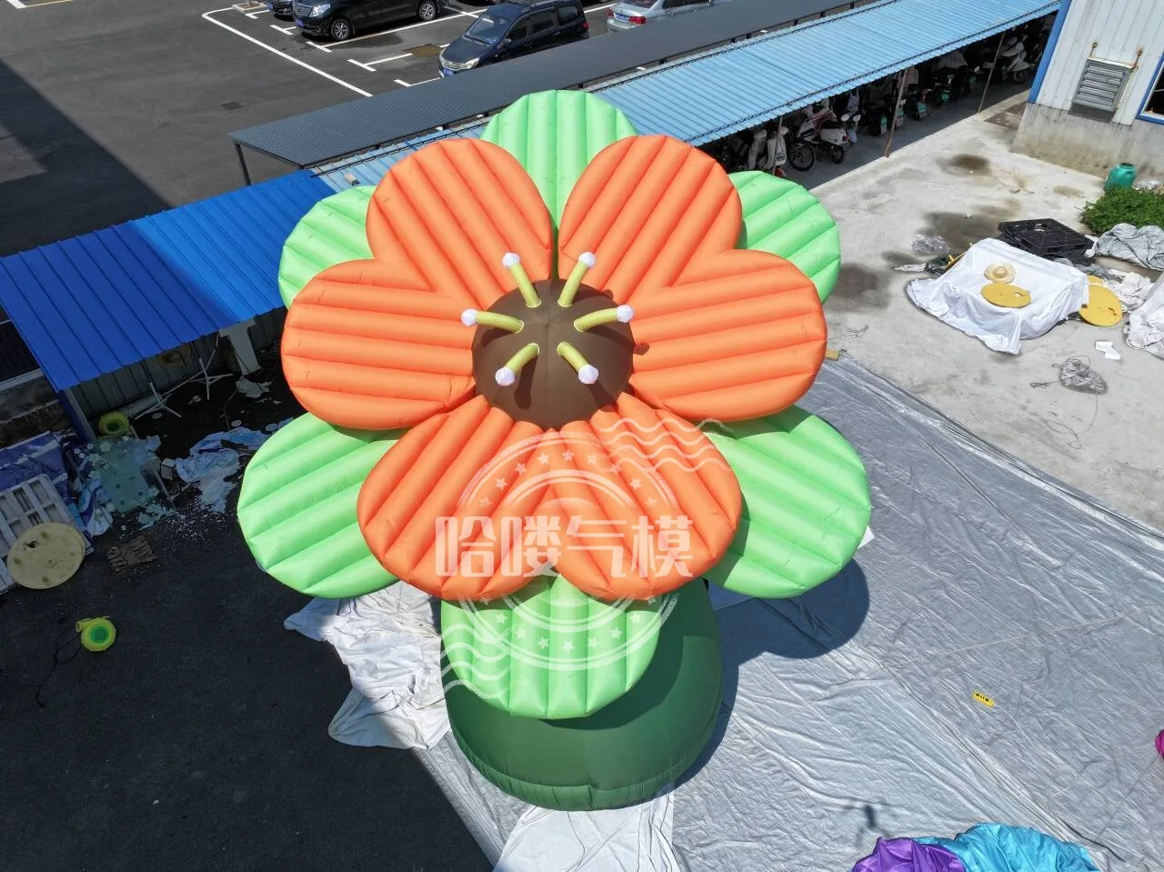 inflatable flower2