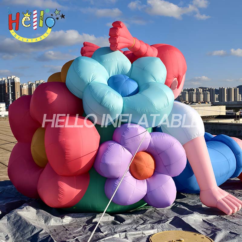Giant Advertising Inflatable Cartoon Girl Model Product Inflatable Character for Event Decoration插图3 Giant Advertising Inflatable Cartoon Girl Model Product Inflatable Character for Event Decoration插图3
