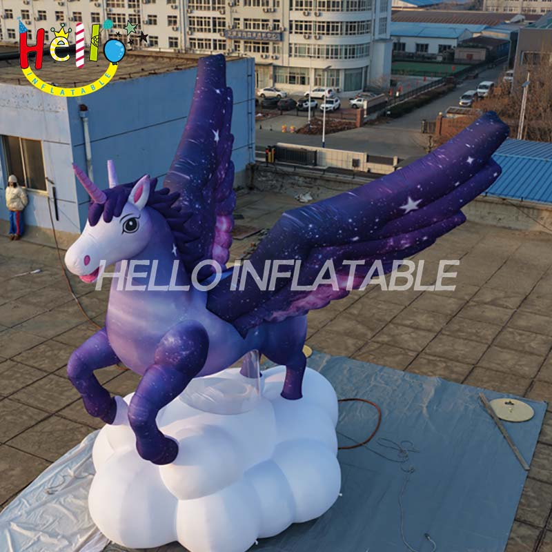 Greek Mythology Giant Inflatable Horse with Winged unicorn Decoration插图5 Greek Mythology Giant Inflatable Horse with Winged unicorn Decoration