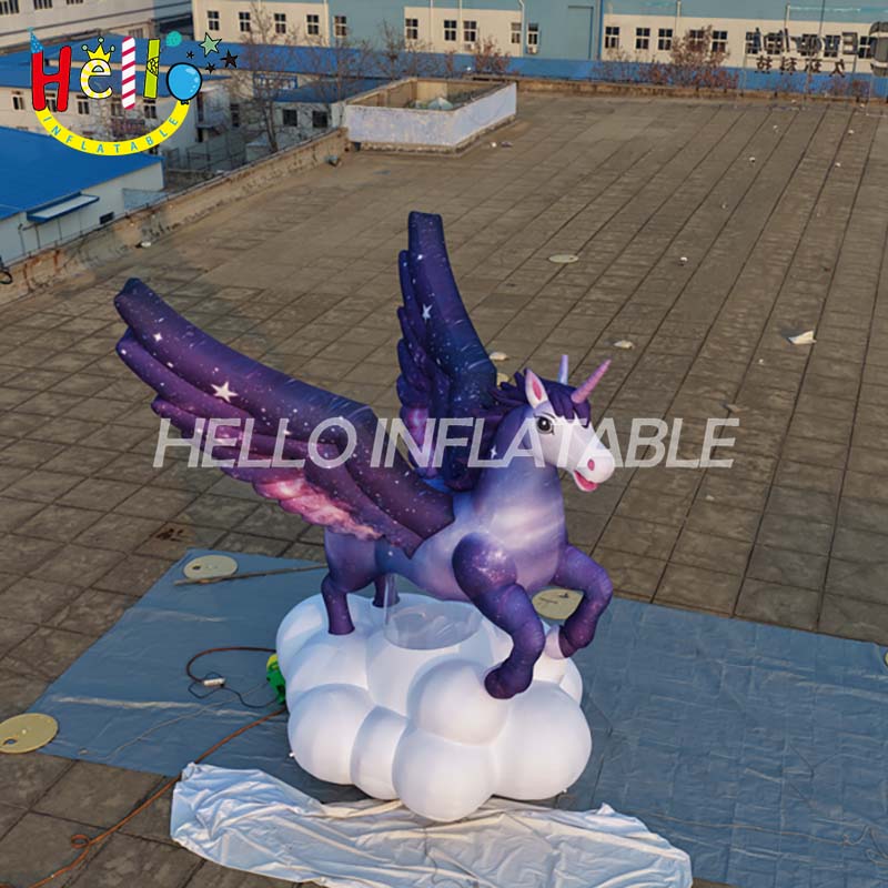 Greek Mythology Giant Inflatable Horse with Winged unicorn Decoration插图1 Greek Mythology Giant Inflatable Horse with Winged unicorn Decoration插图1