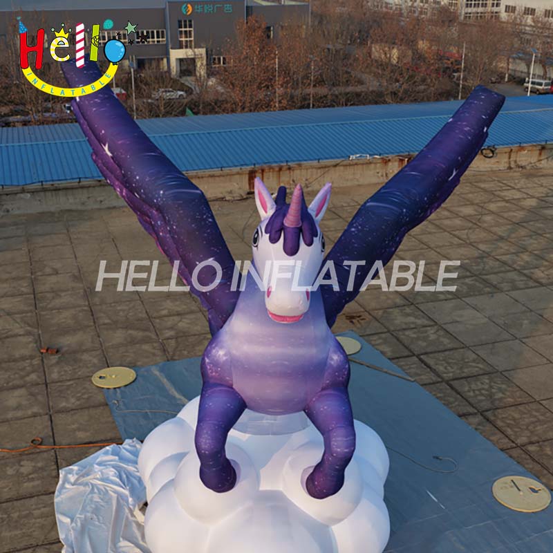 Greek Mythology Giant Inflatable Horse with Winged unicorn Decoration插图4 Greek Mythology Giant Inflatable Horse with Winged unicorn Decoration插图4