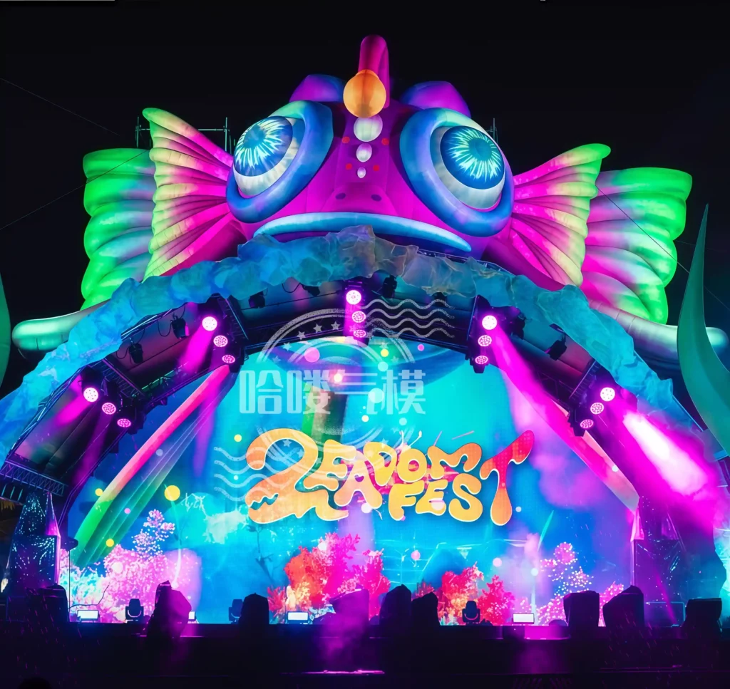 custom stage inflatables4