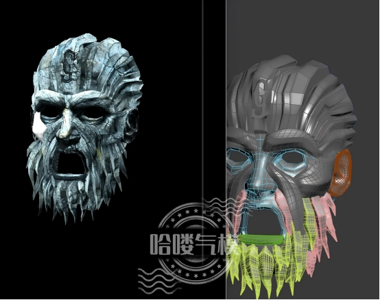 A 19-Meter Mountain God Mask Makes a Stunning Debut插图3 inflatable mountain god mask(4)