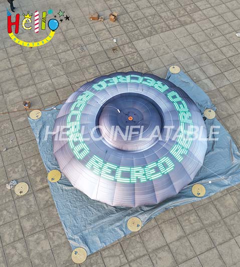Personalized Party Hanging Inflatable Ufo Inflatable Spaceship插图 Personalized Party Hanging Inflatable Ufo Inflatable Spaceship