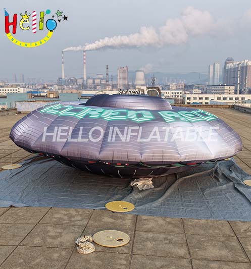 Personalized Party Hanging Inflatable Ufo Inflatable Spaceship插图3 Personalized Party Hanging Inflatable Ufo Inflatable Spaceship插图3