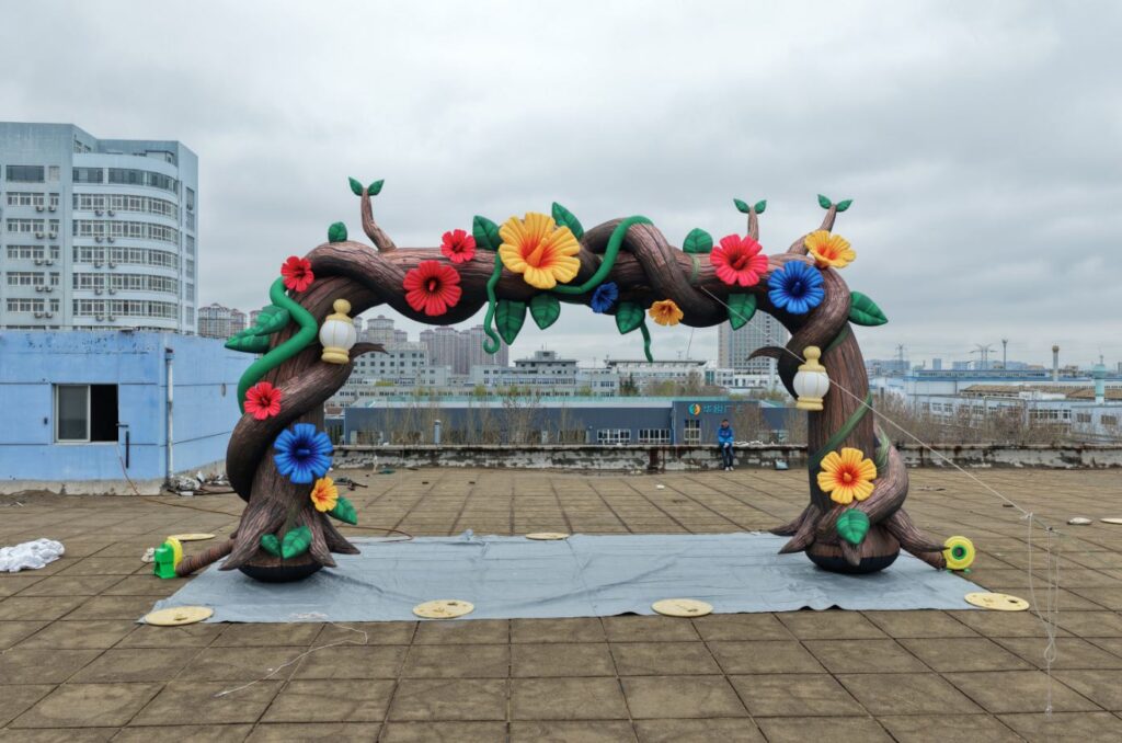 inflatable flower（2）