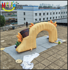 Custom Giant Shavuot Inflatable Arch with Wheat and Milk, Jewish Harvest Festival Decoration, Happy Shavuot Inflatable Archway for Community Events插图3 Custom Giant Shavuot Inflatable Arch with Wheat and Milk, Jewish Harvest Festival Decoration, Happy Shavuot Inflatable Archway for Community Events