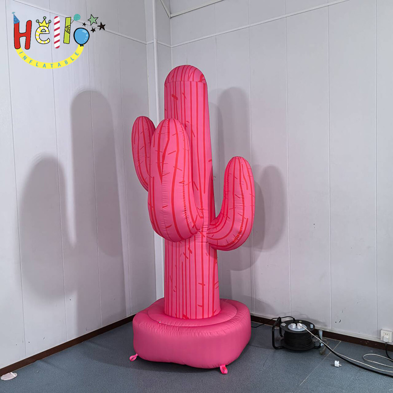 Giant Pink Inflatable Cactus Model, Custom Large Saguaro Cactus for Desert Theme Event and Advertising Decoration插图2 Giant Pink Inflatable Cactus Model, Custom Large Saguaro Cactus for Desert Theme Event and Advertising Decoration