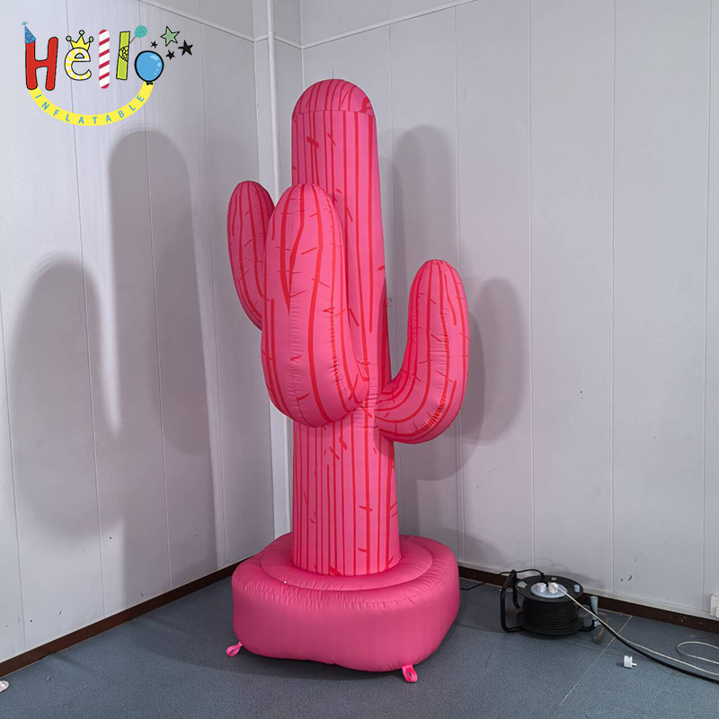 Giant Pink Inflatable Cactus Model, Custom Large Saguaro Cactus for Desert Theme Event and Advertising Decoration插图1 Giant Pink Inflatable Cactus Model, Custom Large Saguaro Cactus for Desert Theme Event and Advertising Decoration