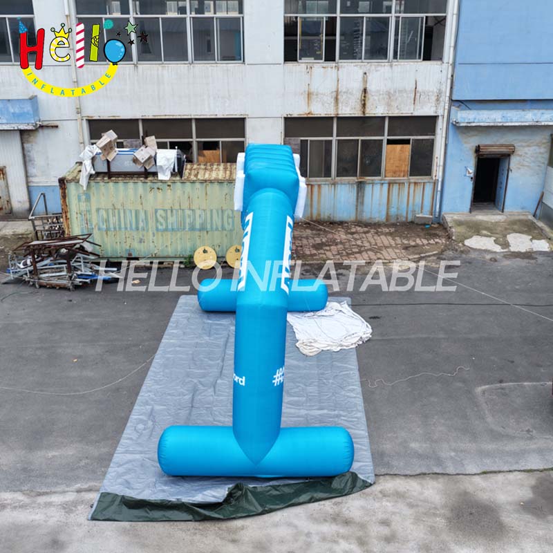 Giant Custom Inflatable Advertising Arch with Full Printing, Large Branded Event Entrance Archway for Government and Commercial Promotion