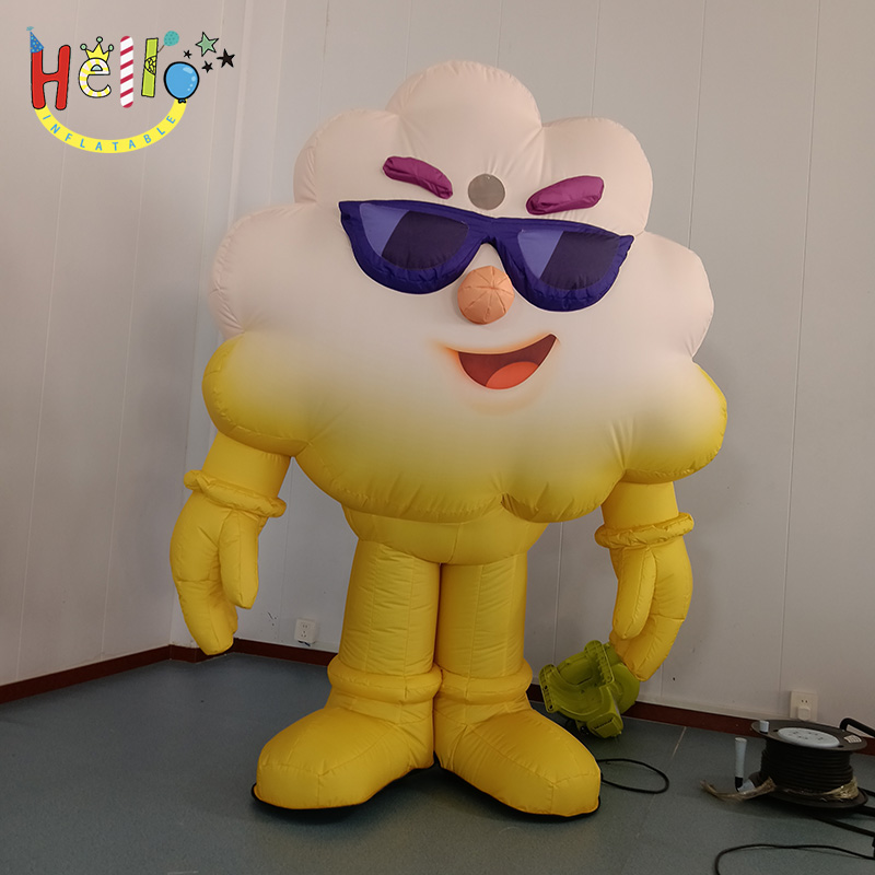 Eye-Catching Giant Inflatable Cloud Mascot – Unique Outdoor Advertising Cartoon for Commercial Promotions, Parades, and Parties插图 Eye-Catching Giant Inflatable Cloud Mascot - Unique Outdoor Advertising Cartoon for Commercial Promotions, Parades, and Parties