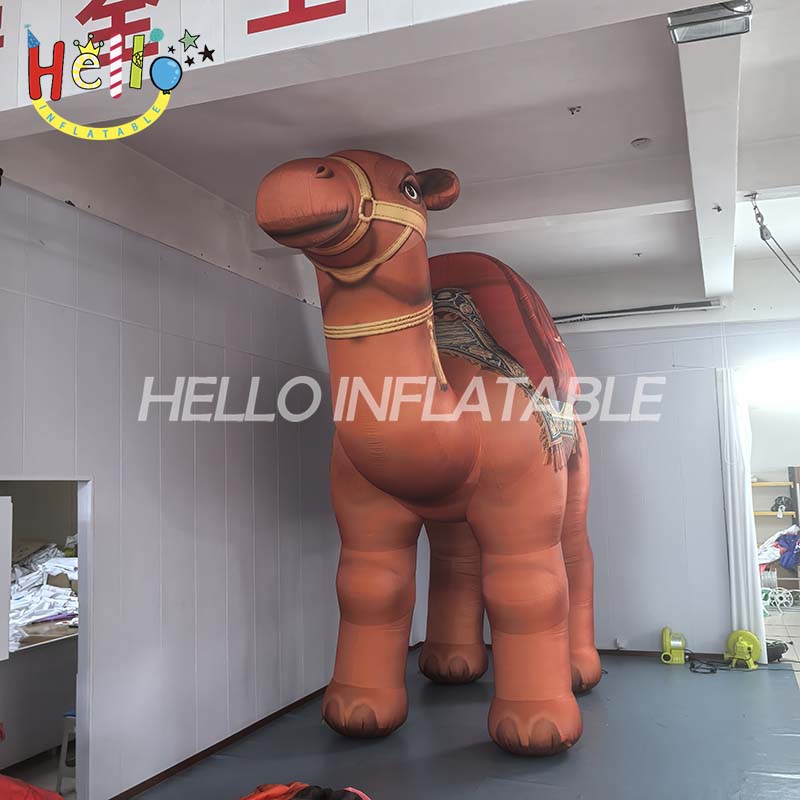 Giant Custom Inflatable Camel for Advertising and Events, Large Realistic Arabian Camel Mascot for Desert Theme Decoration插图1 Giant Custom Inflatable Camel for Advertising and Events, Large Realistic Arabian Camel Mascot for Desert Theme Decoration