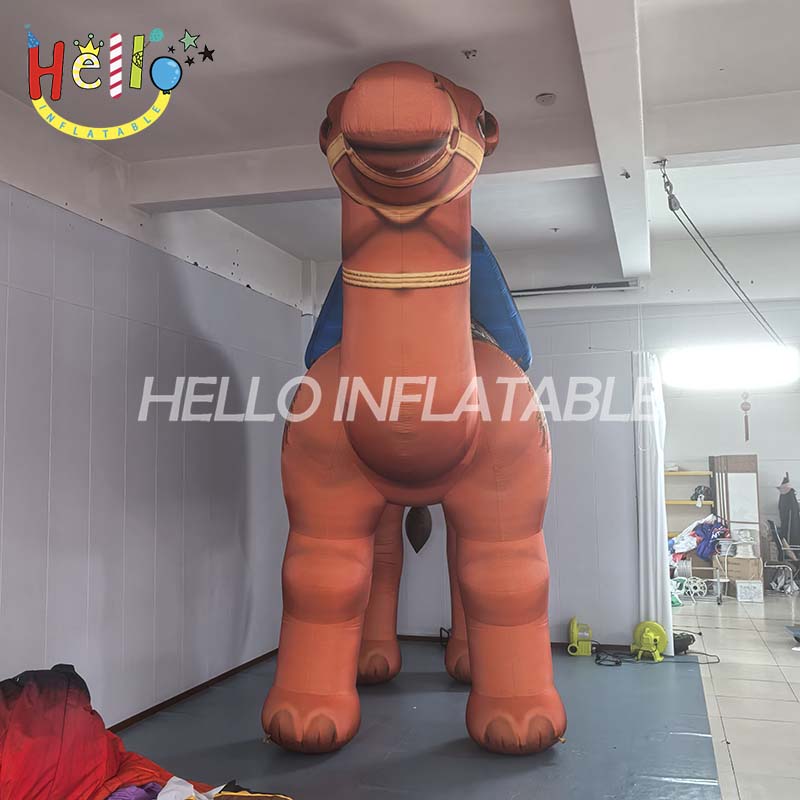 Giant Custom Inflatable Camel for Advertising and Events, Large Realistic Arabian Camel Mascot for Desert Theme Decoration插图3 Giant Custom Inflatable Camel for Advertising and Events, Large Realistic Arabian Camel Mascot for Desert Theme Decoration