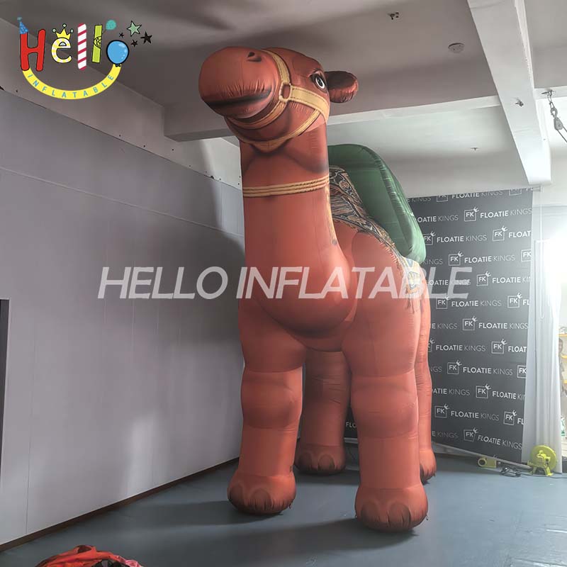 Giant Custom Inflatable Camel for Advertising and Events, Large Realistic Arabian Camel Mascot for Desert Theme Decoration插图5 Giant Custom Inflatable Camel for Advertising and Events, Large Realistic Arabian Camel Mascot for Desert Theme Decoration