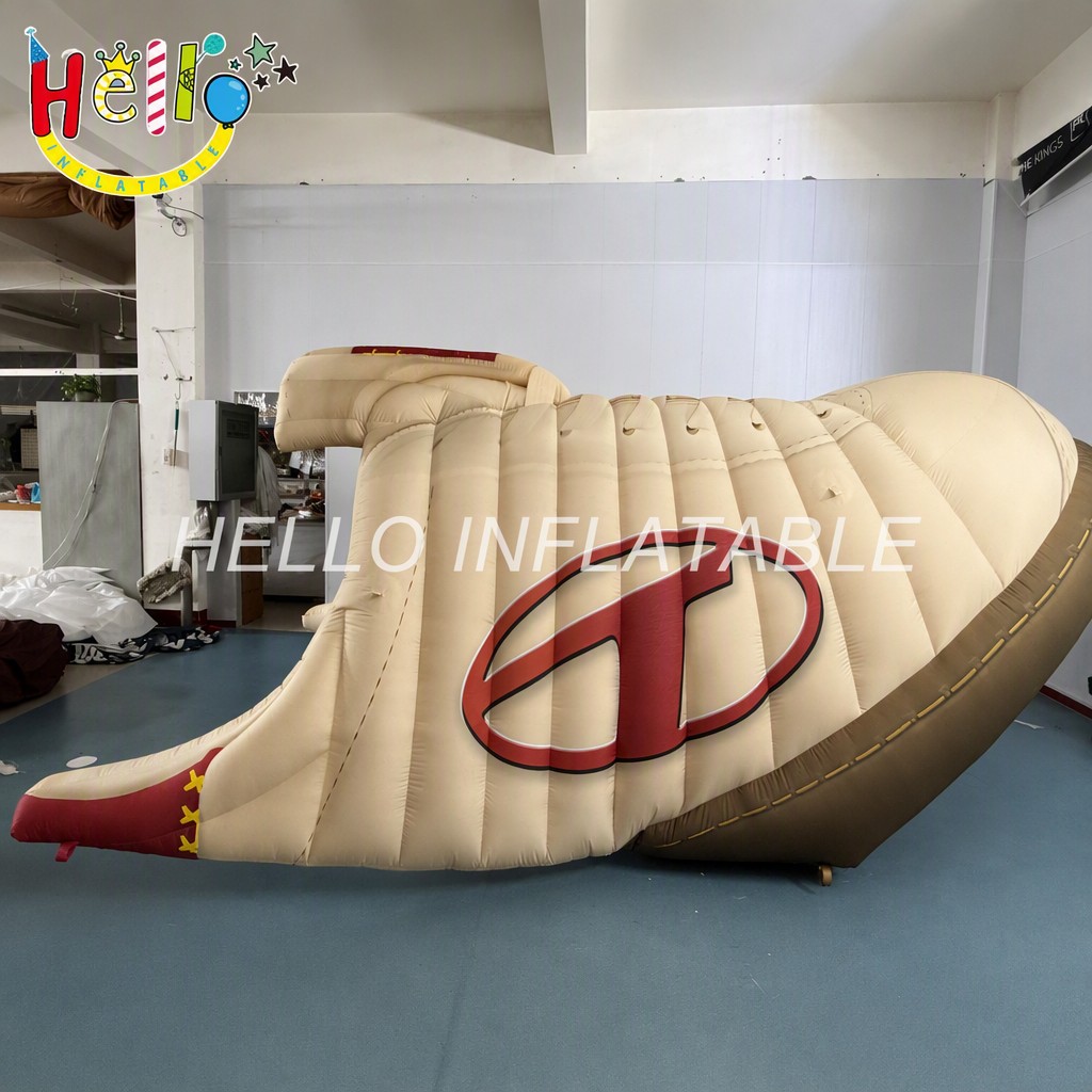 Custom Logo Giant Sports Shoe Replica Blow Up Cleat Model for Football Baseball Branding Event Promotion Advertising Inflatables