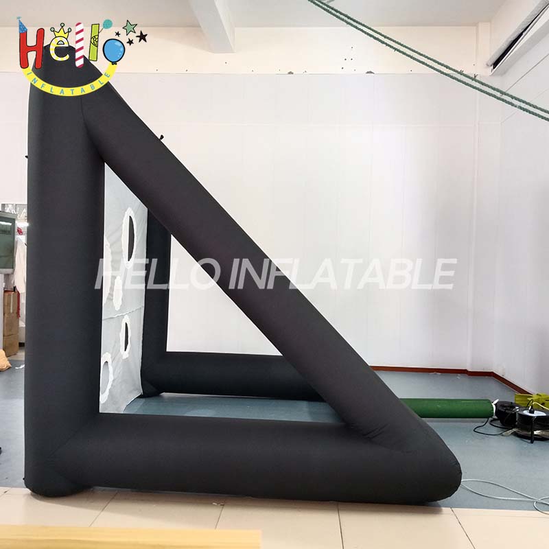 Custom Branded Inflatable Target Game, Large Interactive Throwing Goal with Multi-Size Holes for Sports Events and Brand Promotion