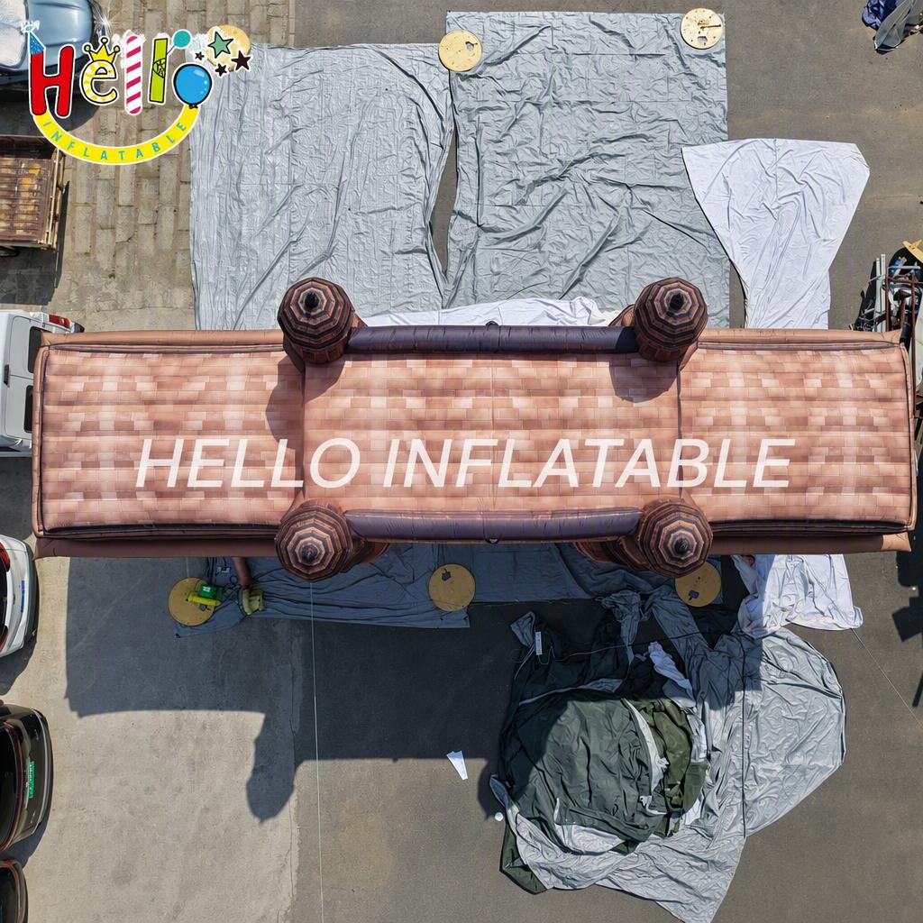 Large Scale Outdoor Cultural Heritage Monument Gate Entrance Archway for Theme Park Historic Inflatable Model