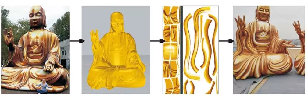 How to Choose a Giant Inflatable Buddha for Festivals and Cultural Events插图2 inflatable buddha(3)