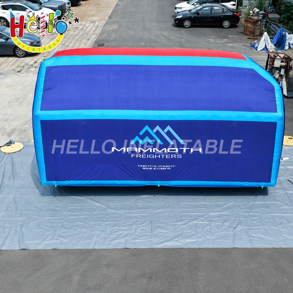 Custom Logo Large Scale Blue Promotional Cube For Outdoor Event Exhibition Booth Mammoth Freighters Advertising Inflatables插图 Custom Logo Large Scale Blue Promotional Cube For Outdoor Event Exhibition Booth Mammoth Freighters Advertising Inflatables