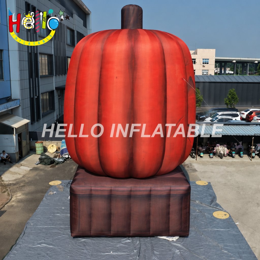 Custom Logo Outdoor Giant Blow Up Jack O’ Lantern Model For City Square Party Ornament Halloween Inflatable Decoration插图2 Custom Logo Outdoor Giant Blow Up Jack O' Lantern Model For City Square Party Ornament Halloween Inflatable Decoration