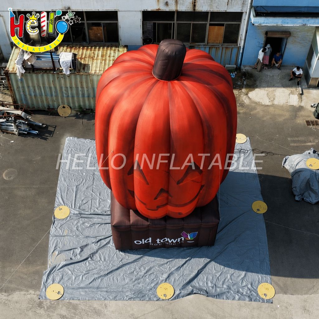 Custom Logo Outdoor Giant Blow Up Jack O’ Lantern Model For City Square Party Ornament Halloween Inflatable Decoration插图1 Custom Logo Outdoor Giant Blow Up Jack O' Lantern Model For City Square Party Ornament Halloween Inflatable Decoration