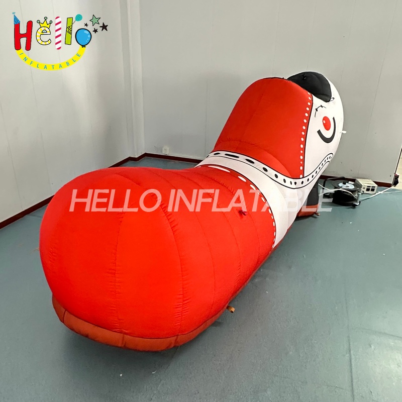 Giant Custom Inflatable High Heel Shoe with Cute Face, Large Fashion Shoe Model for Store Display and Women's Event Decoration