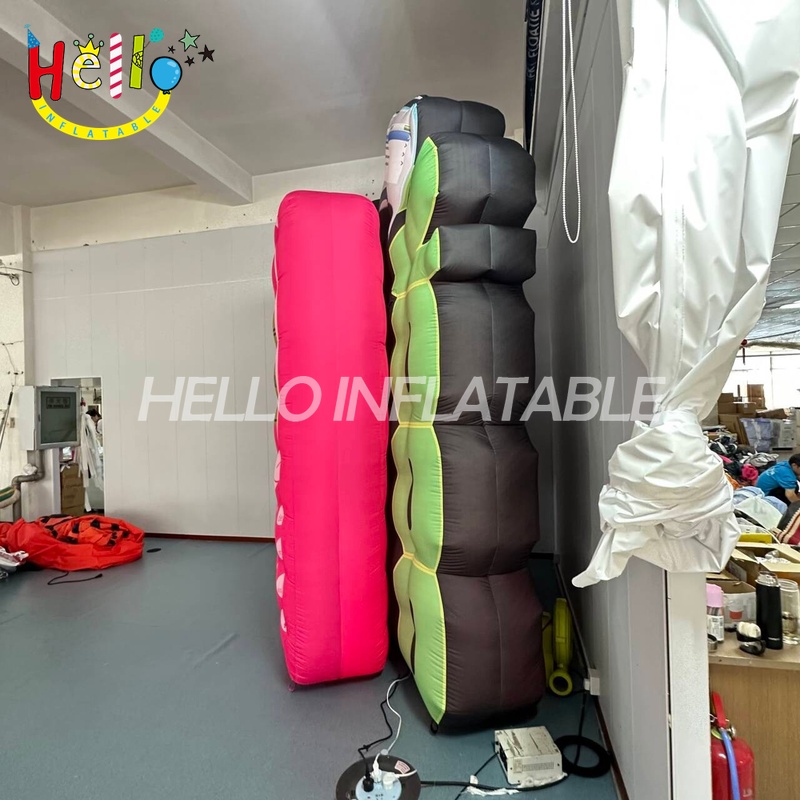 Giant Custom Inflatable Y2K Tech Sculpture, Large 2000s Nostalgia Themed Archway with Retro Nokia Phone and Tamagotchi for Mall Exhibition and Event Decoration
