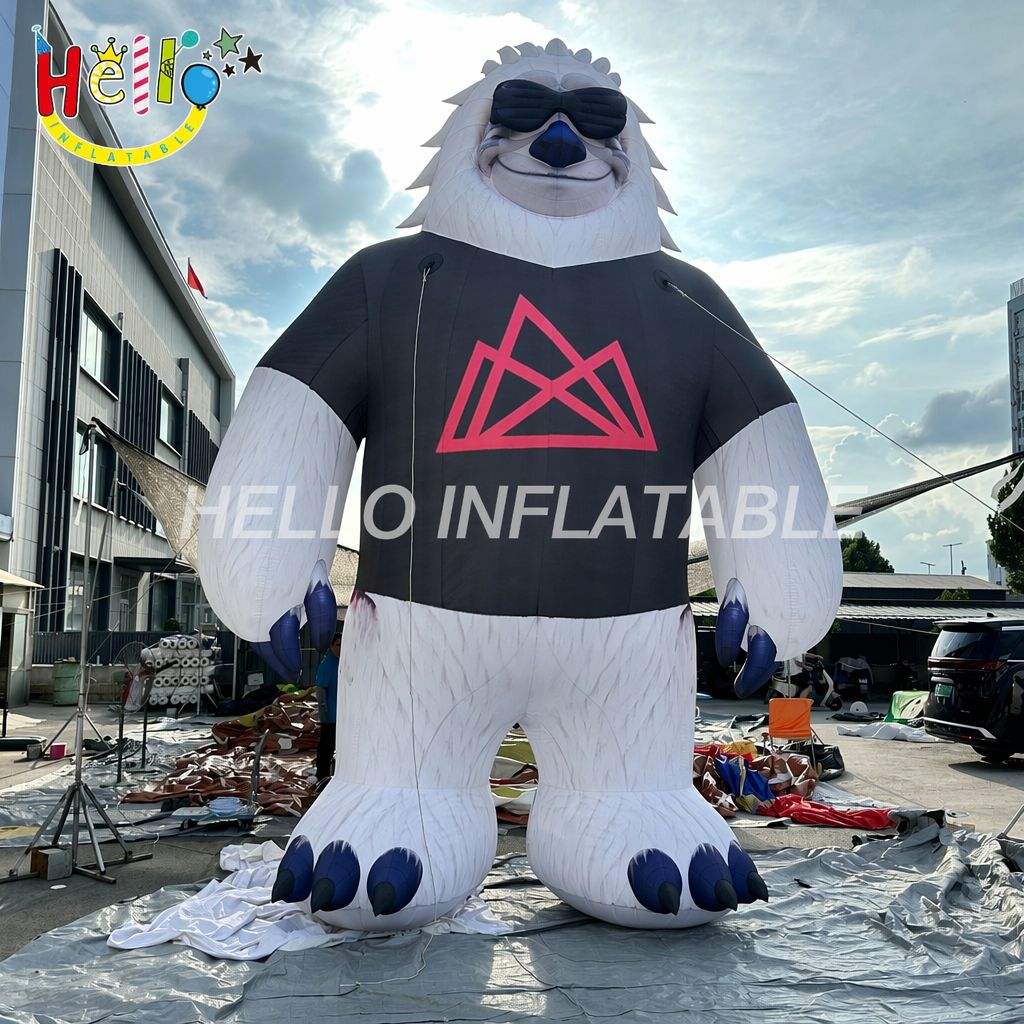 Large Scale Trade Show Exhibition Display Personalized Sunglasses Wearing Animal Shape Balloon Model Custom Inflatable Mascot插图 Large Scale Trade Show Exhibition Display Personalized Sunglasses Wearing Animal Shape Balloon Model Custom Inflatable Mascot