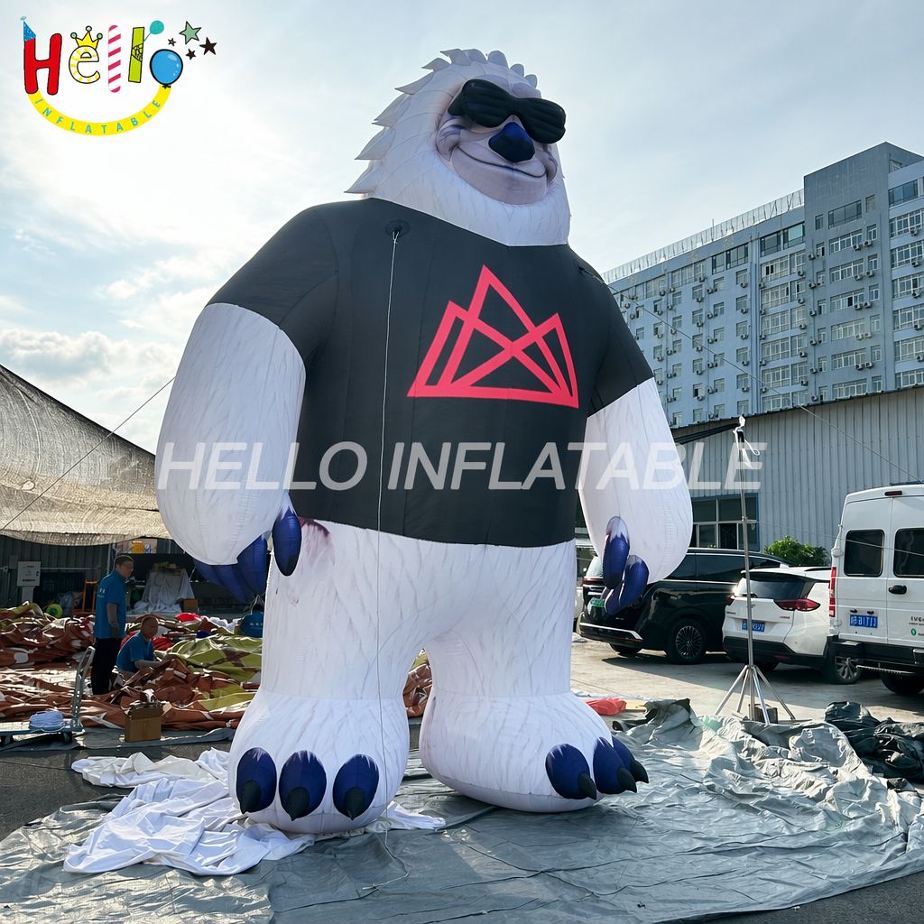 Large Scale Trade Show Exhibition Display Personalized Sunglasses Wearing Animal Shape Balloon Model Custom Inflatable Mascot插图1 Large Scale Trade Show Exhibition Display Personalized Sunglasses Wearing Animal Shape Balloon Model Custom Inflatable Mascot