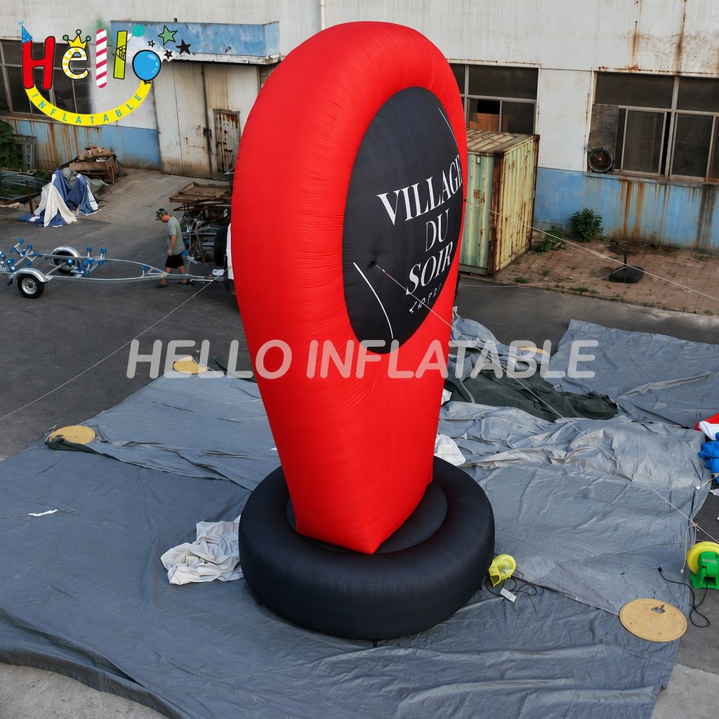 Custom Logo Printed Giant Inflatable Rolling Cylinder Display for Outdoor Event Grand Opening Promotion Advertising Inflatables