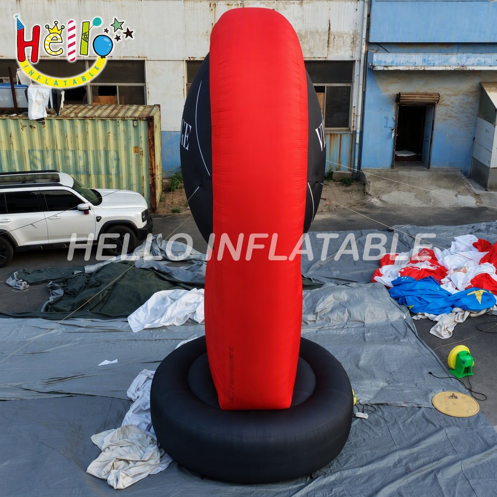 Custom Logo Printed Giant Inflatable Rolling Cylinder Display for Outdoor Event Grand Opening Promotion Advertising Inflatables