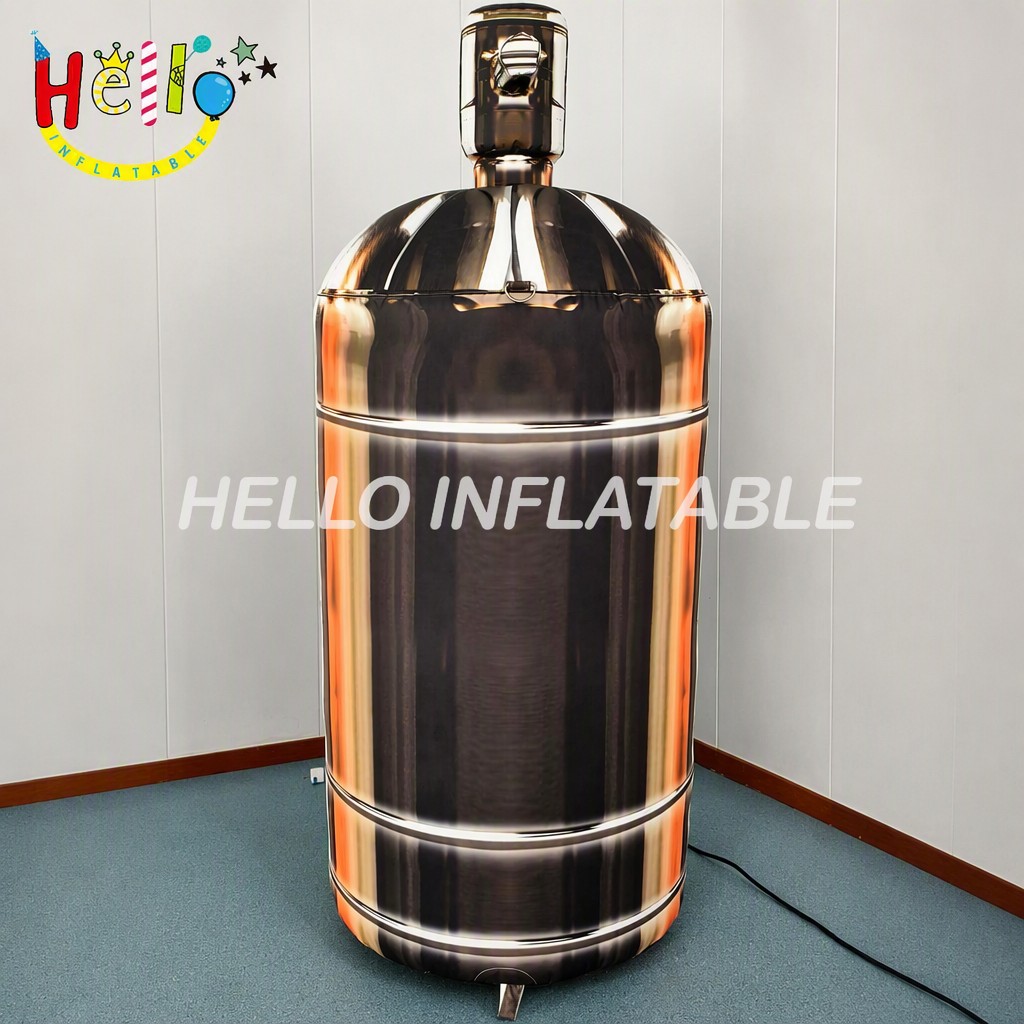 Giant Liquid Nitrogen Tank Inflatable Replica with Metallic Finish for Industrial Gas Company Exhibition Promotion Advertising Inflatables插图1 Giant Liquid Nitrogen Tank Inflatable Replica with Metallic Finish for Industrial Gas Company Exhibition Promotion Advertising Inflatables