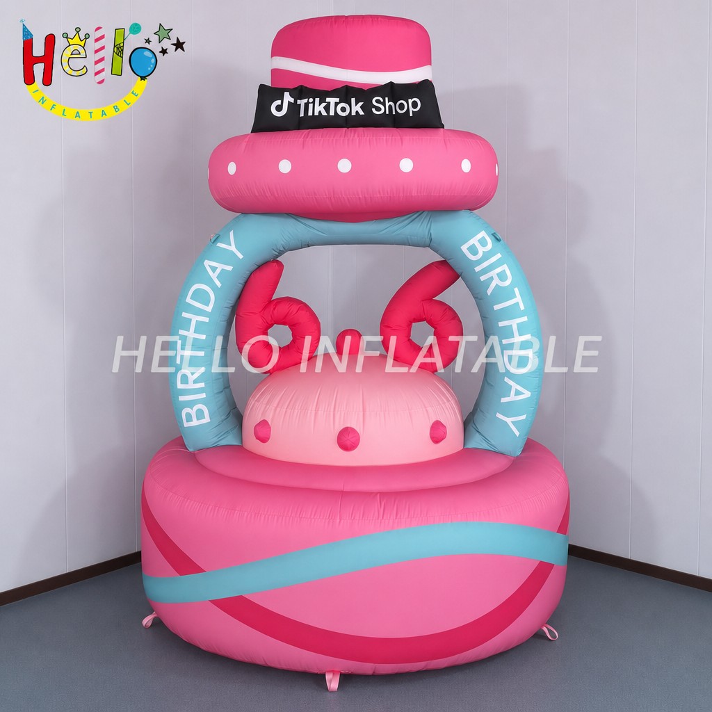 Large Scale Blow Up Birthday Party Archway with 3D Numbers and Ring for Shopping Mall Grand Opening Anniversary Giant Inflatable Decoration插图1 Large Scale Blow Up Birthday Party Archway with 3D Numbers and Ring for Shopping Mall Grand Opening Anniversary Giant Inflatable Decoration
