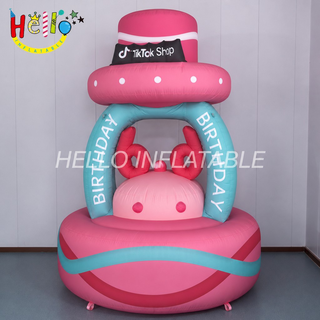 Large Scale Blow Up Birthday Party Archway with 3D Numbers and Ring for Shopping Mall Grand Opening Anniversary Giant Inflatable Decoration插图 Large Scale Blow Up Birthday Party Archway with 3D Numbers and Ring for Shopping Mall Grand Opening Anniversary Giant Inflatable Decoration