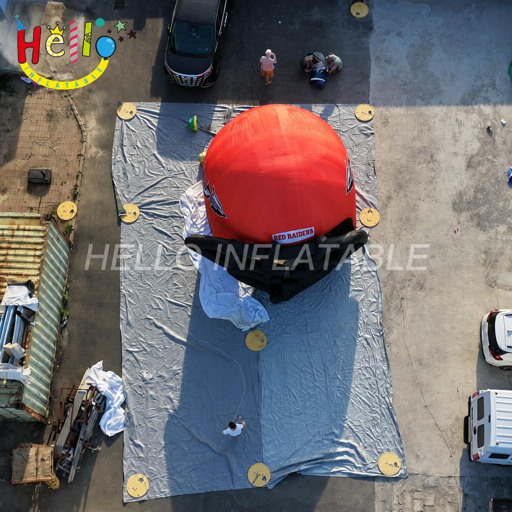 Large Scale Blow Up American Football Helmet Model with Team Logo for Stadium Tailgate Party Sports Event Inflatable Sports Tunnels插图2 Large Scale Blow Up American Football Helmet Model with Team Logo for Stadium Tailgate Party Sports Event Inflatable Sports Tunnels