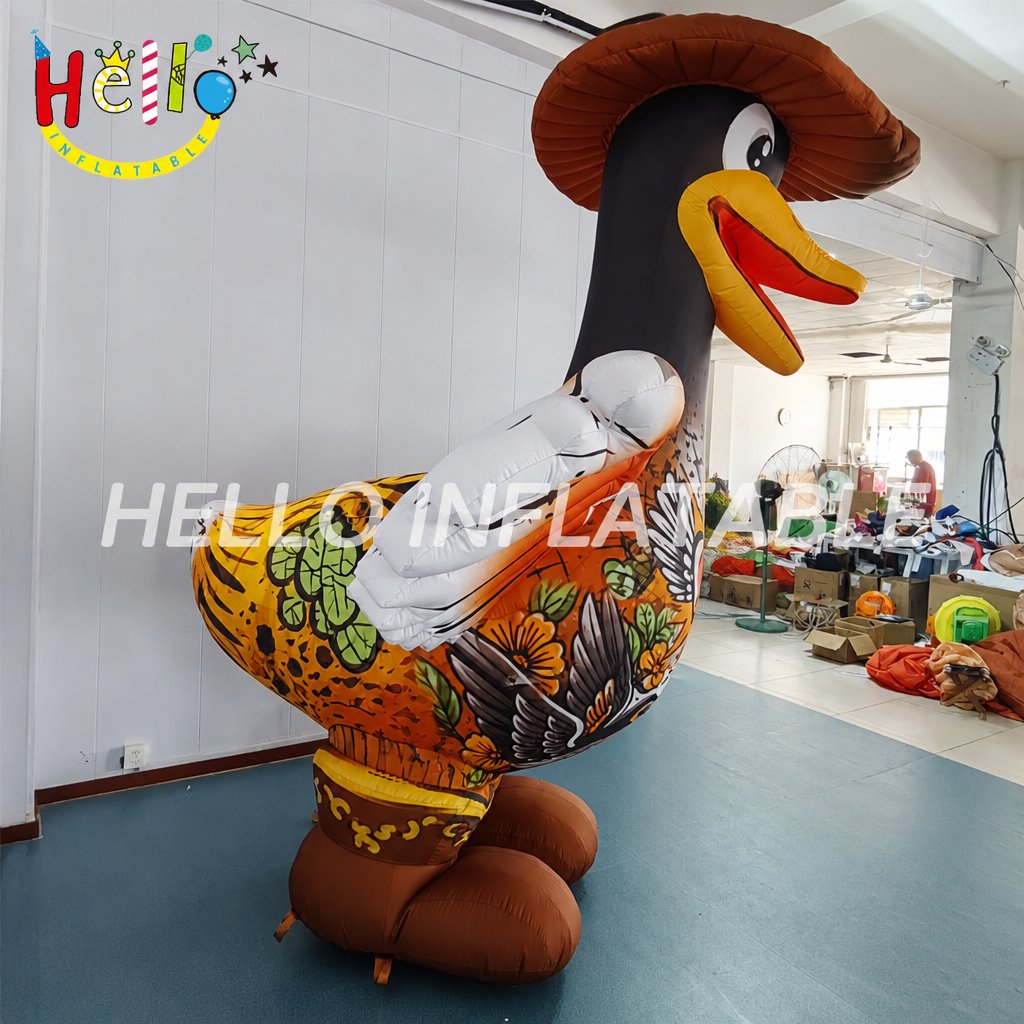 Customized 3D Bird Character Inflatable Model with Trad Tattoo Graphics for Brand Streetwear Campaign Custom Inflatable Model插图1 Customized 3D Bird Character Inflatable Model with Trad Tattoo Graphics for Brand Streetwear Campaign Custom Inflatable Model