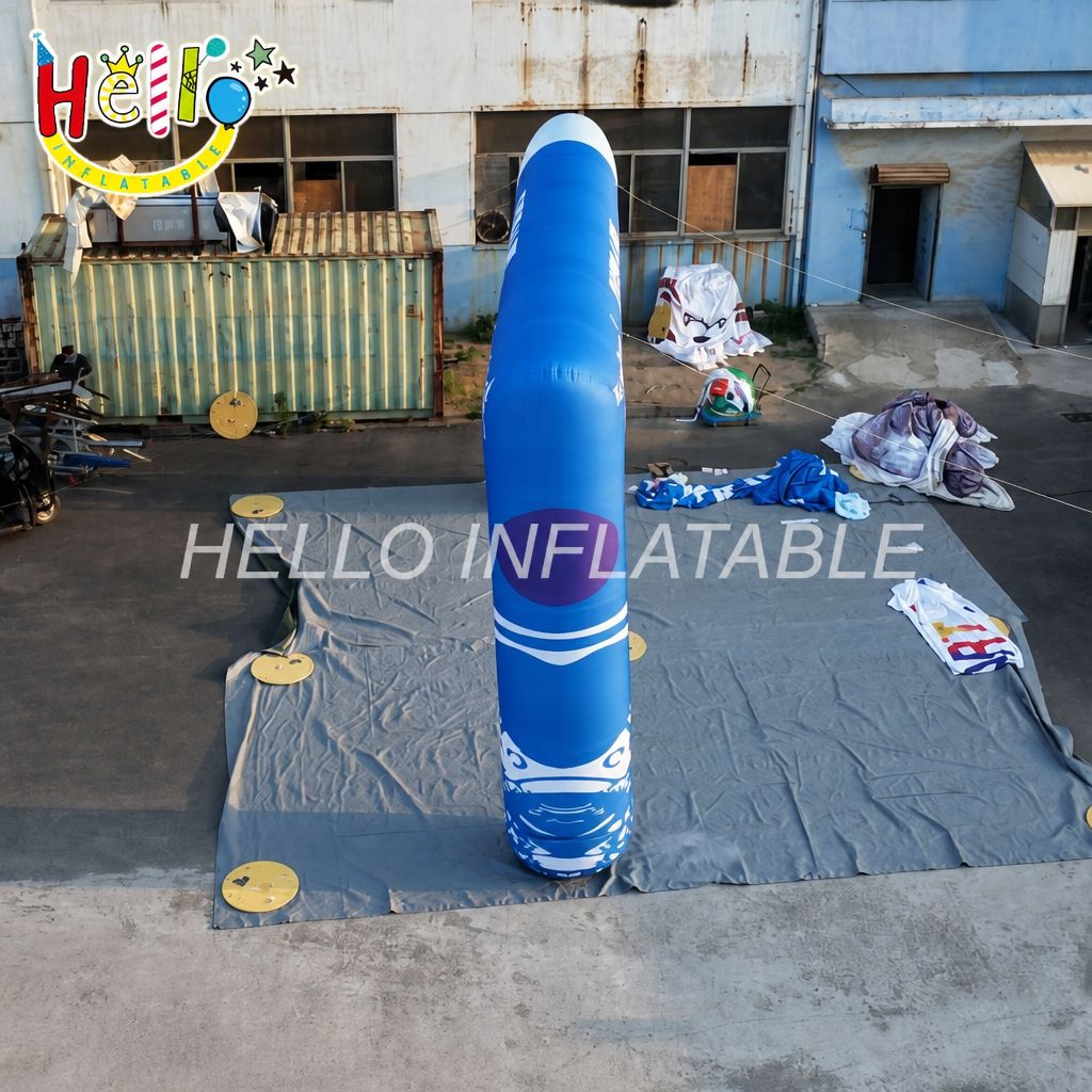 Giant Inflatable Marathon Finish Line Arch with Sponsor Logo for Running Race Event Outdoor Decoration