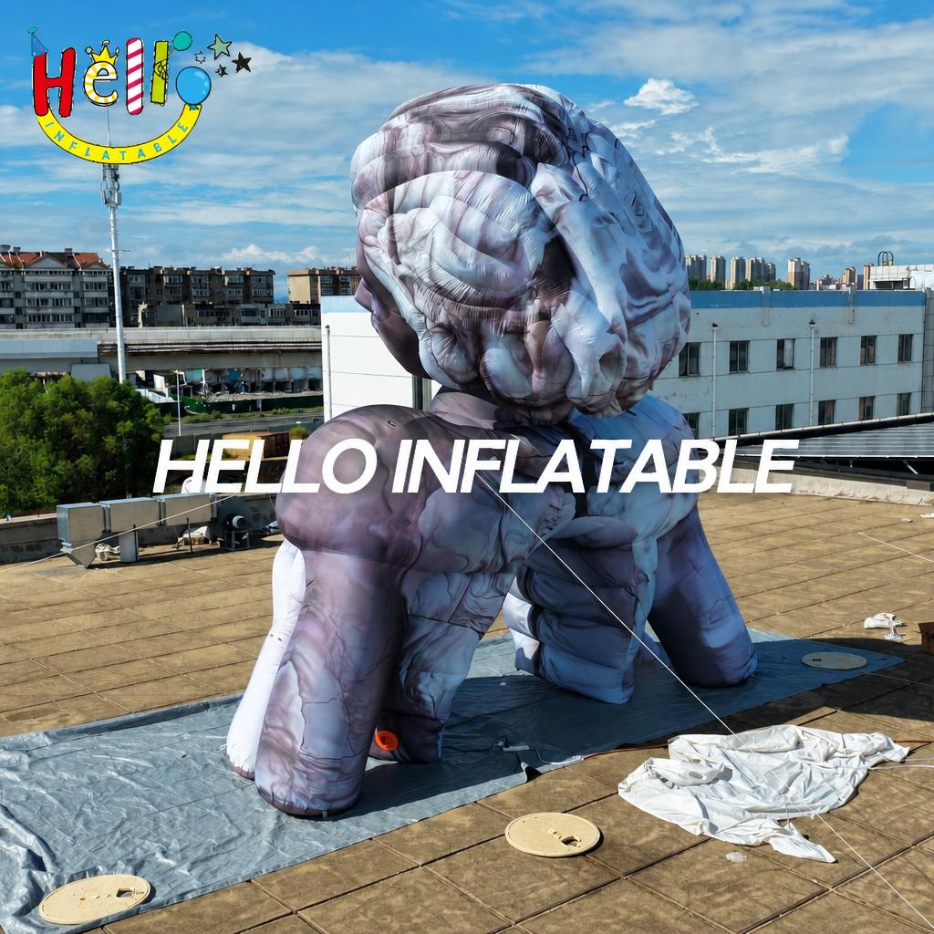Giant Classical Marble Goddess Inflatable Sculpture with Marbled Texture for Art Exhibition Outdoor Display插图2 Giant Classical Marble Goddess Inflatable Sculpture with Marbled Texture for Art Exhibition Outdoor Display
