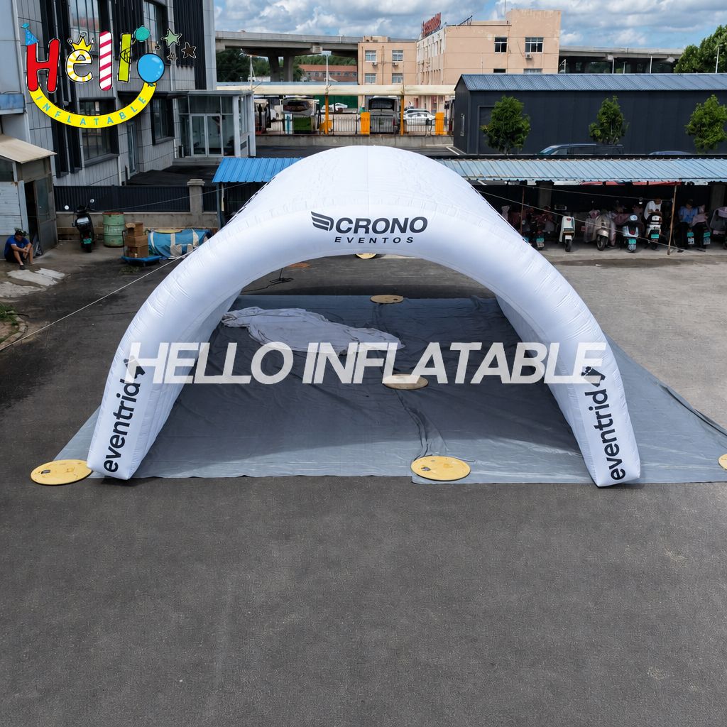 Giant White Inflatable Event Tent Tunnel with Brand Print for Outdoor Event Entrance Decoration插图2 Giant White Inflatable Event Tent Tunnel with Brand Print for Outdoor Event Entrance Decoration