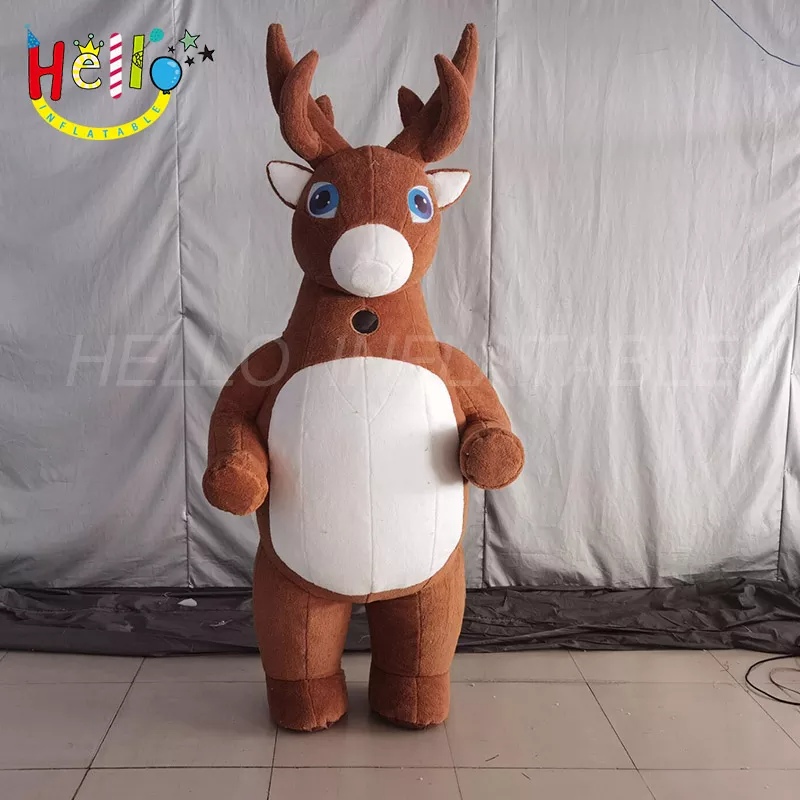 How to Customize an Inflatable Moose Costume for Christmas Parades and Winter Promotional Events插图 inflatable moose costume(1)