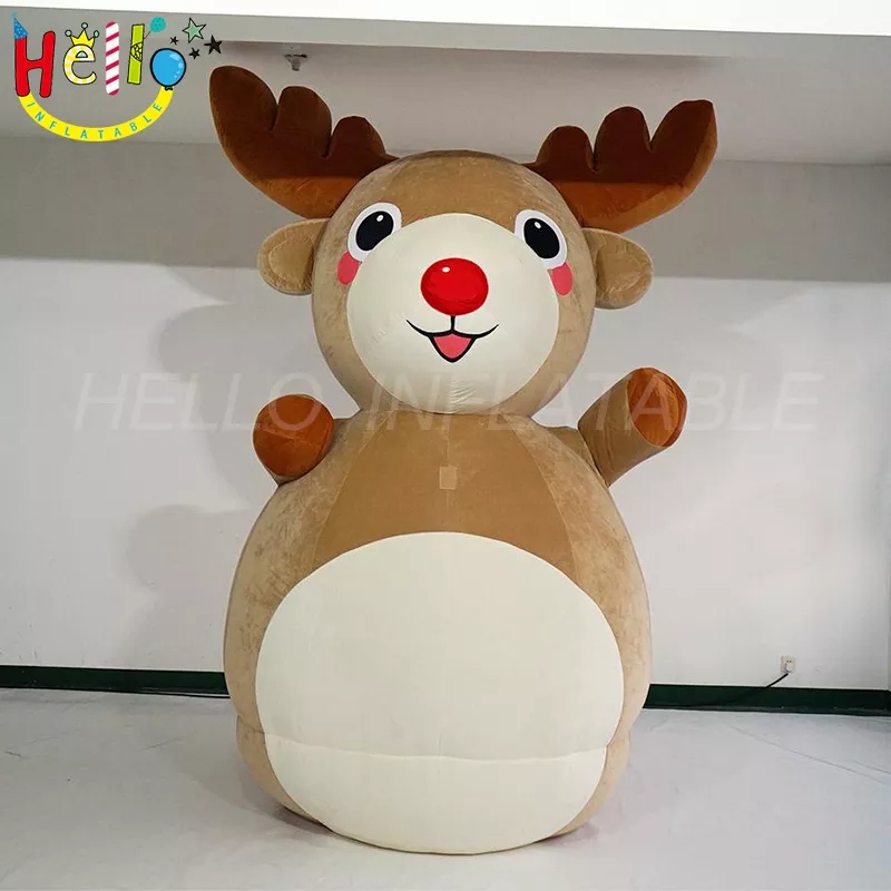 How to Customize an Inflatable Moose Costume for Christmas Parades and Winter Promotional Events插图2 inflatable moose costume(3)