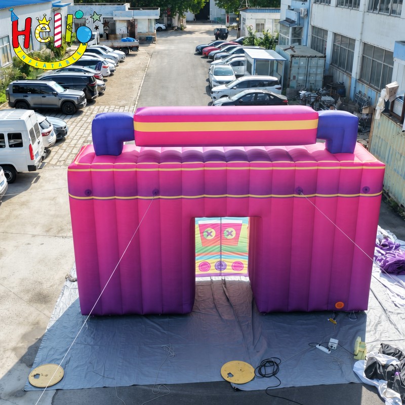 Giant Custom Inflatable Retro Boombox with AFRO PLUS Logo, Large 80s Style Radio Model for Music Festival and Brand Promotion插图1 Giant Custom Inflatable Retro Boombox with AFRO PLUS Logo, Large 80s Style Radio Model for Music Festival and Brand Promotion