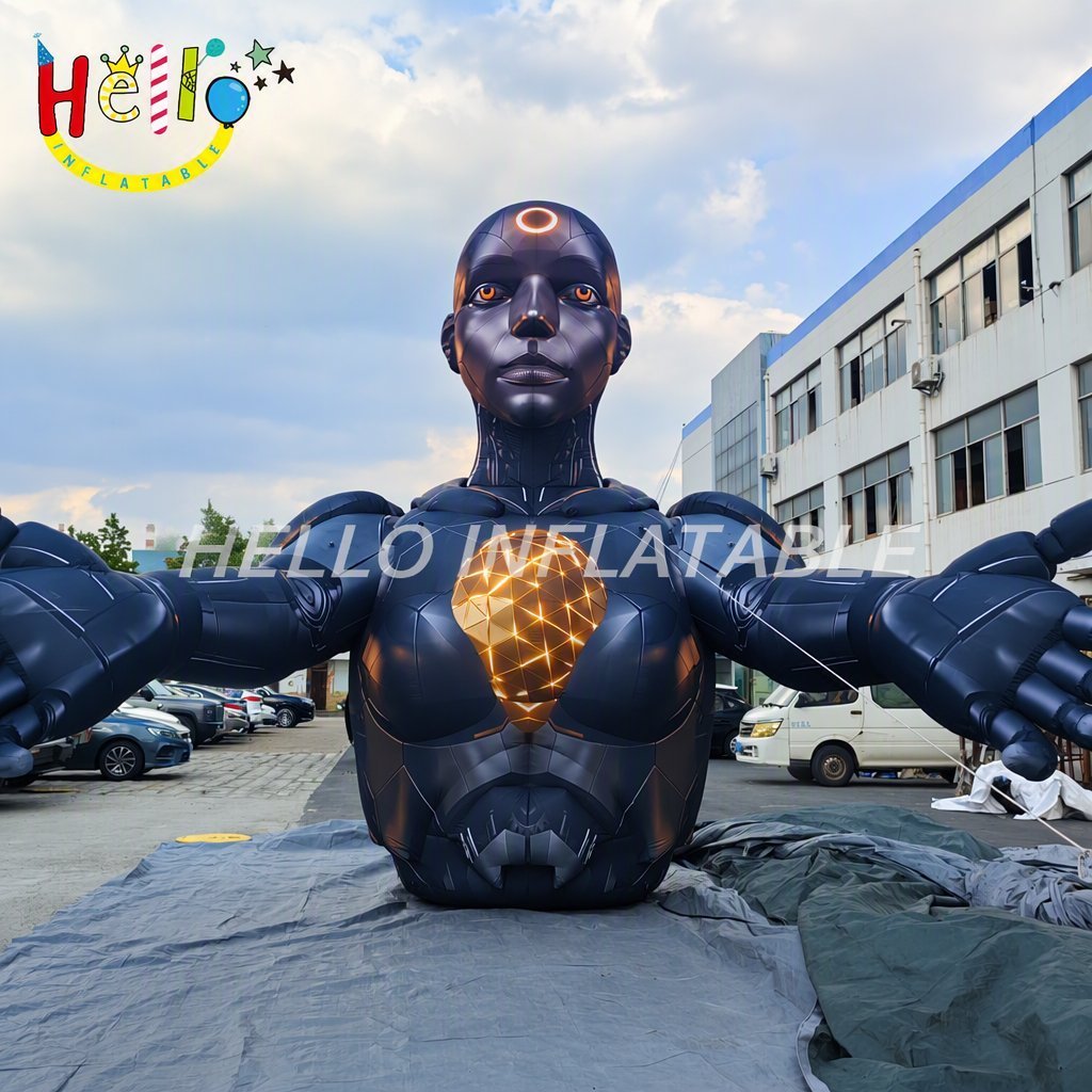 Inflatable Robot Costume Custom Designs for Halloween Events and Brand Promotions插图1 Inflatable Robot Costume Custom Designs for Halloween Events and Brand Promotions