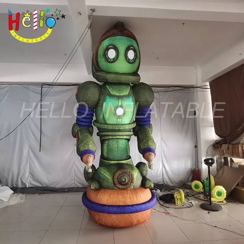 Inflatable Robot Costume Custom Designs for Halloween Events and Brand Promotions插图3 Inflatable Robot Costume Custom Designs for Halloween Events and Brand Promotions